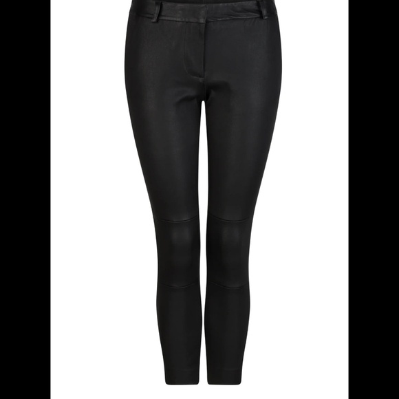 Olivia Sheed STRETCH LEATHER BOYFRIEND, SIZE 4 - Picture 6 of 7